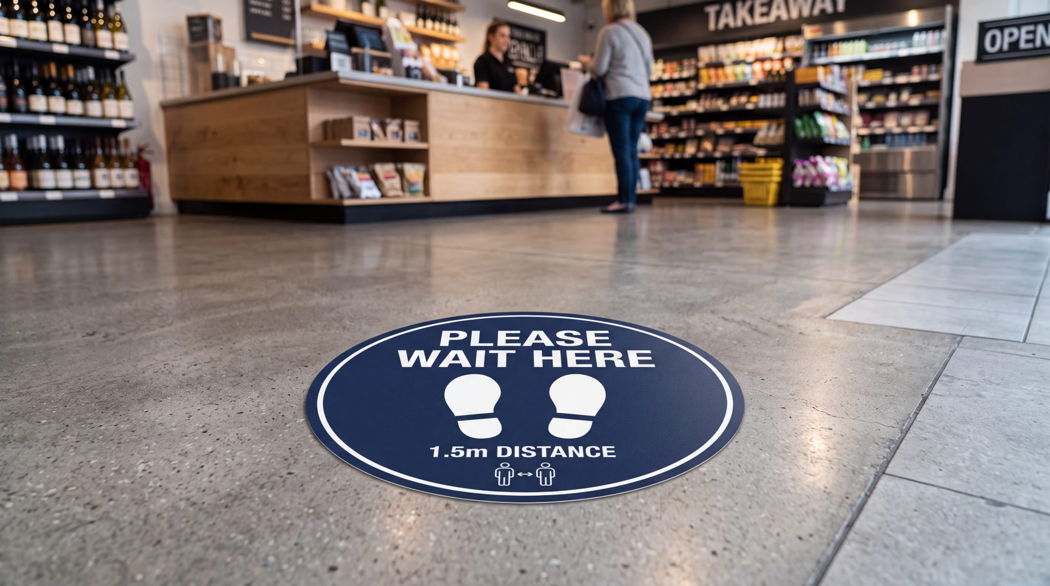 Self-Adhesive Floor Graphics