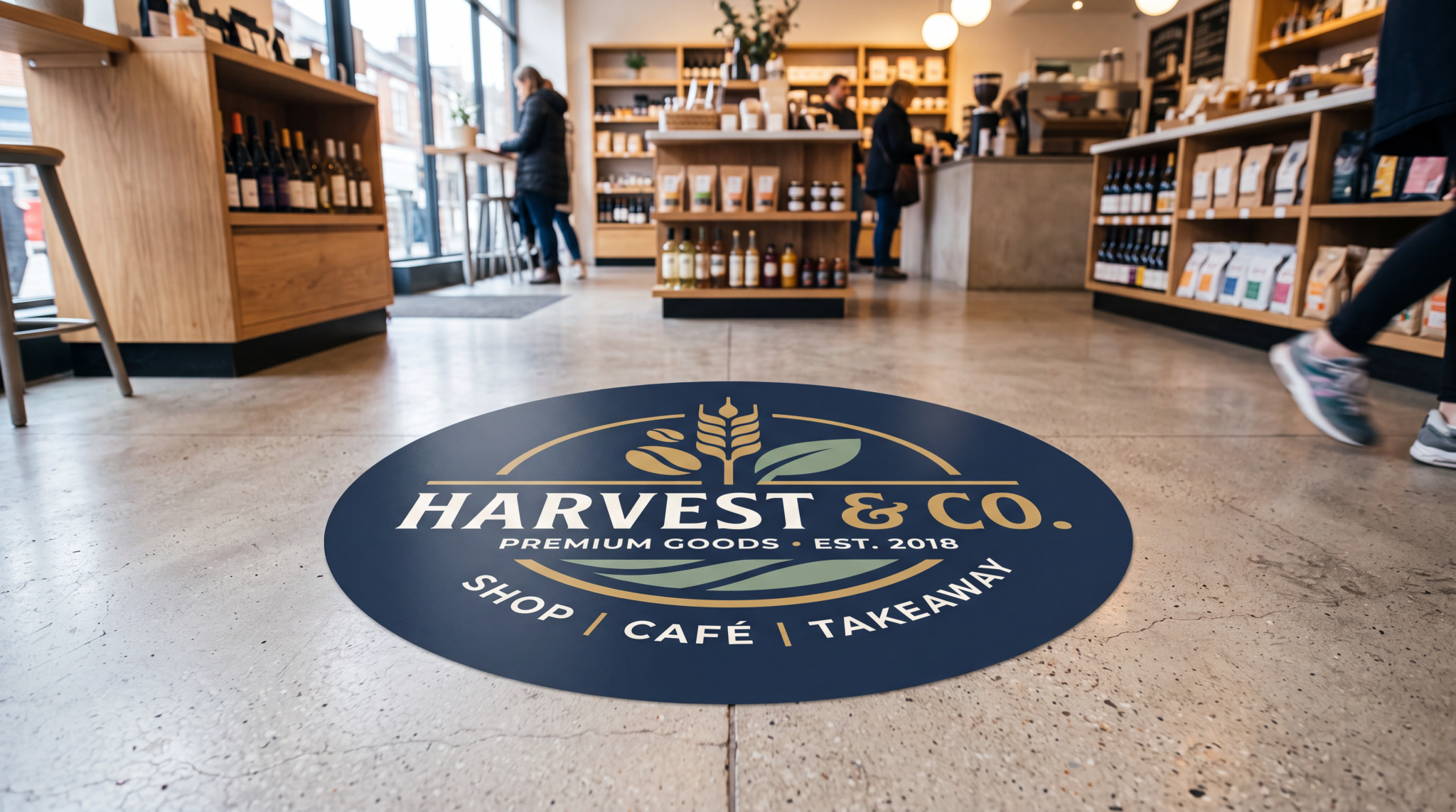 Self-Adhesive Floor Graphics