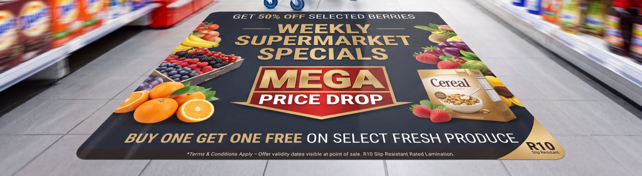 Self-Adhesive Floor Graphics