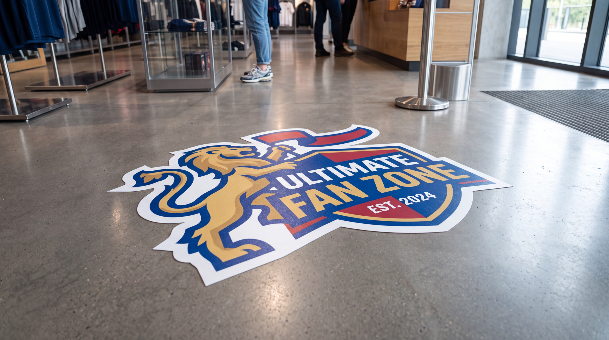 Self-Adhesive Floor Graphics