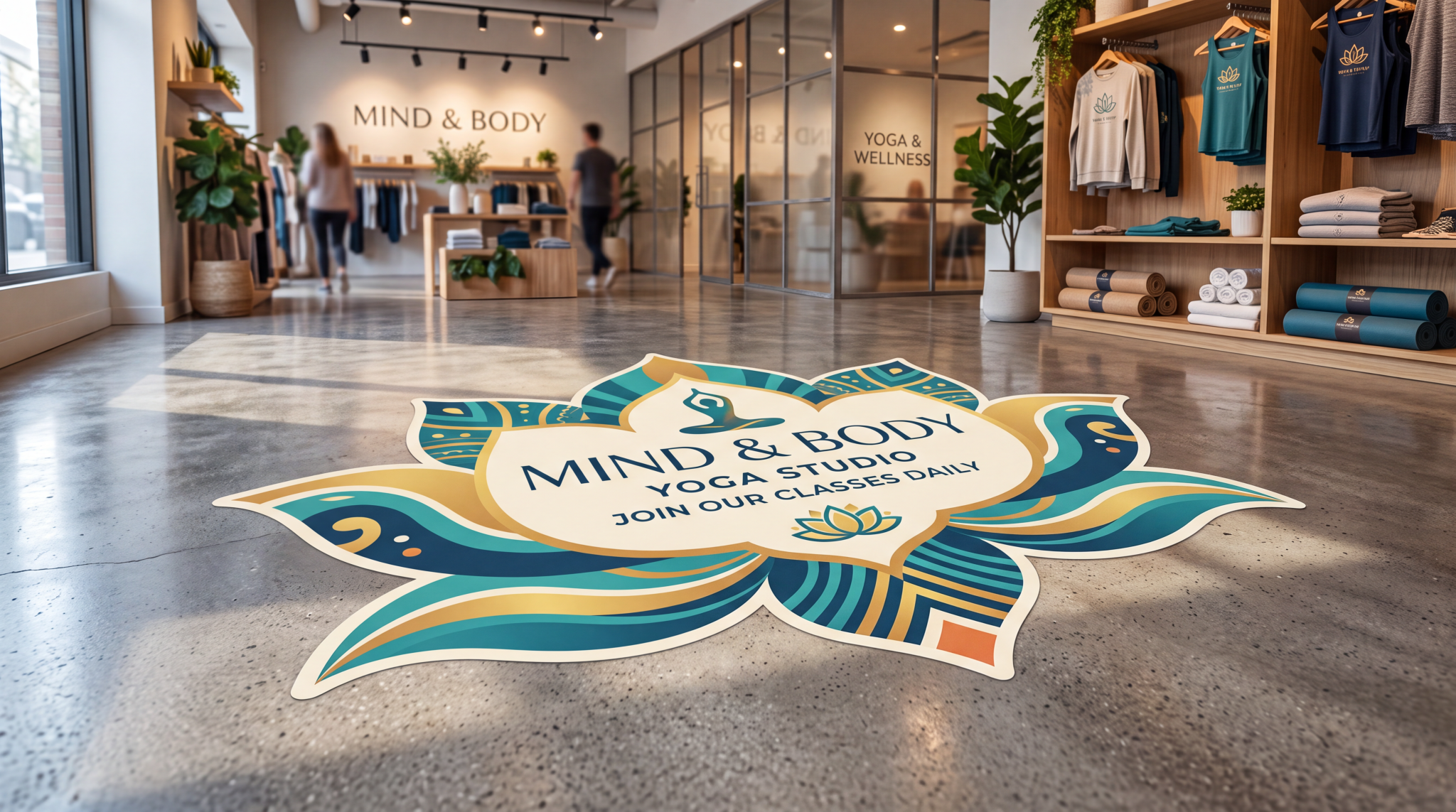 Self-Adhesive Floor Graphics