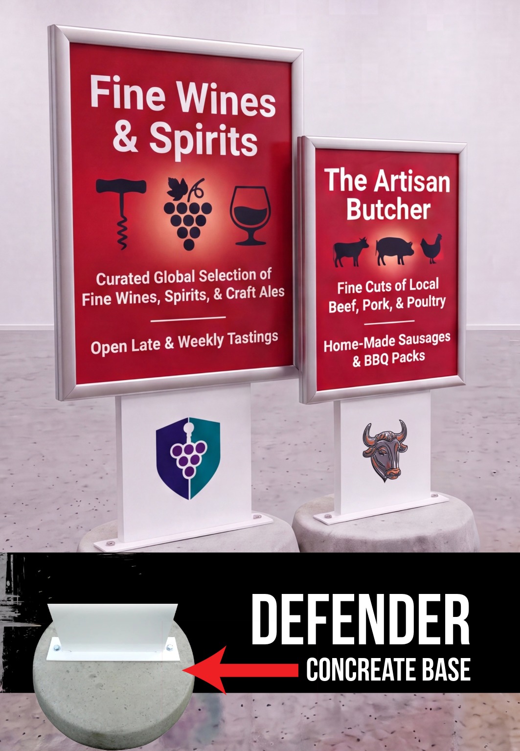 Defender A board