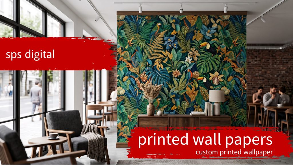 custom printed wallpaper