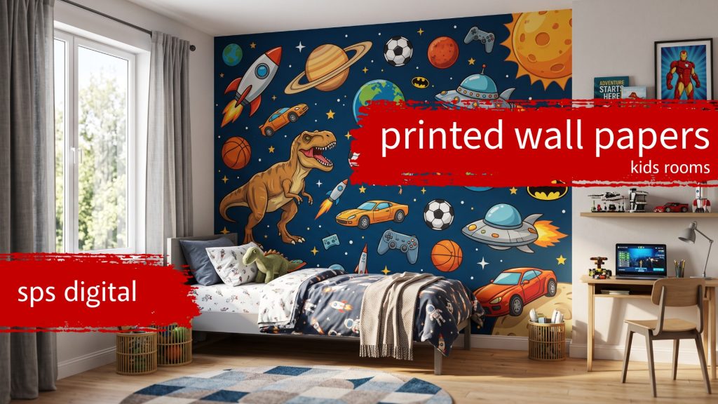 Kids’ Room Custom Wallpaper