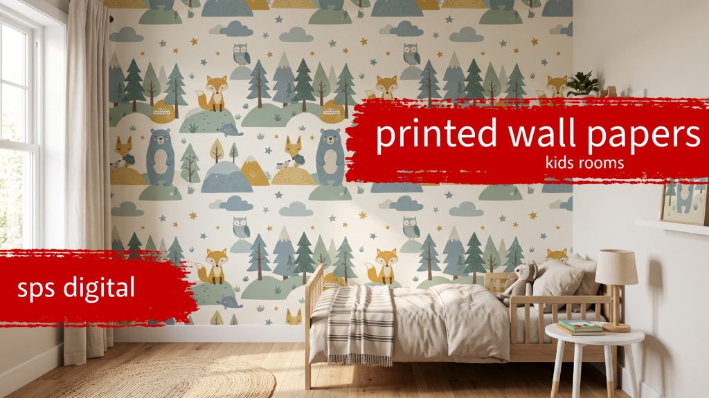 Kids’ Room Custom Wallpaper