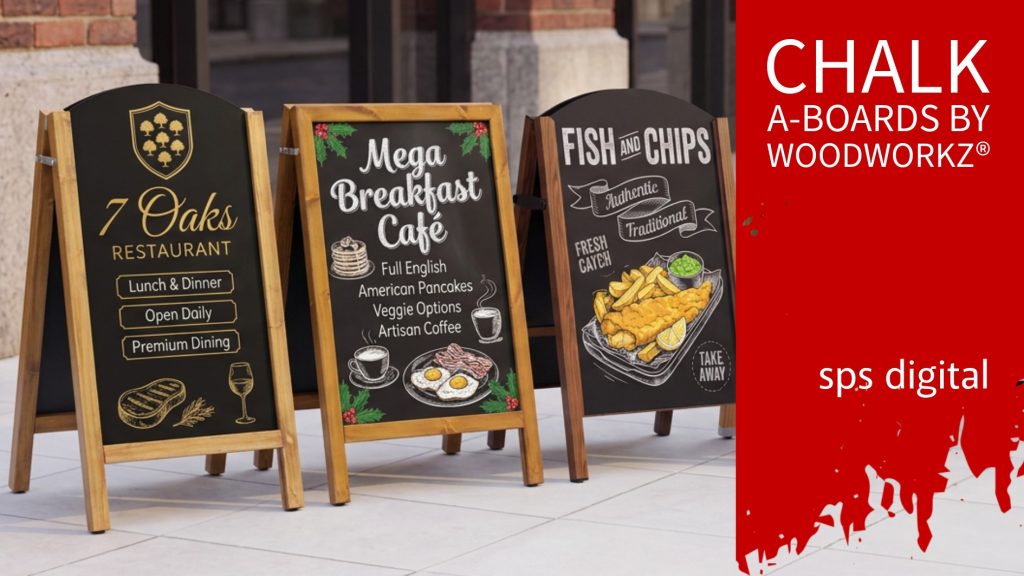 Chalk A-Boards by Woodworkz®