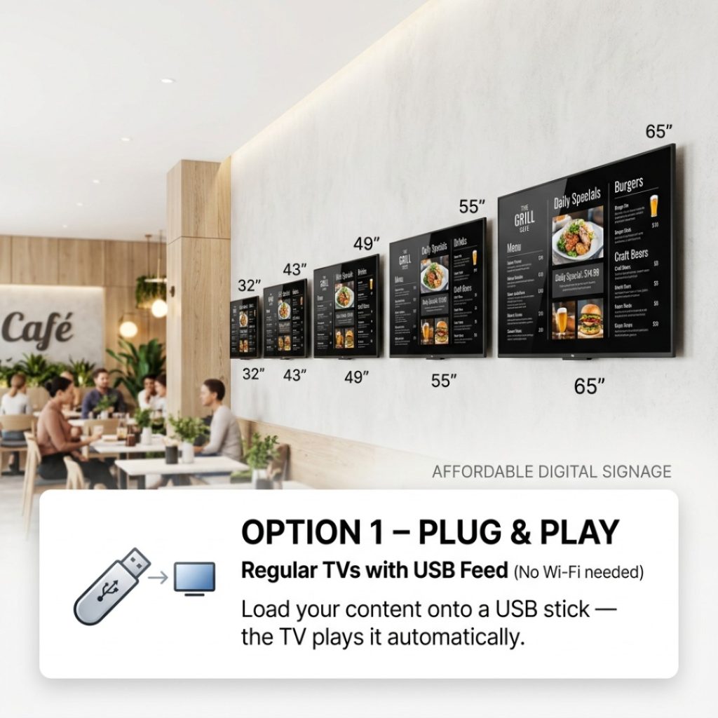 DIGITAL MENU SCREENS